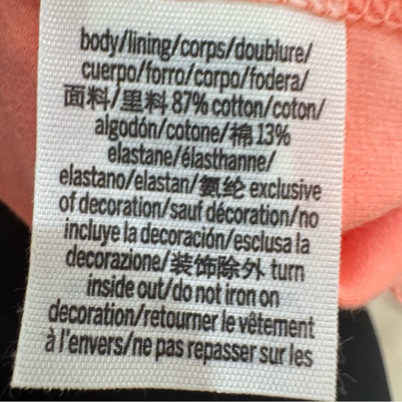 NWT PINK Victoria's Secret Sport Athletic Dress Shorts Medium Coral Razorback - Picture 11 of 14